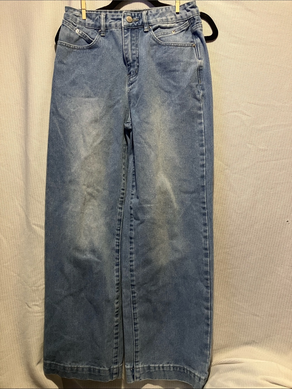 Women’s wide Leg Blue Jeans